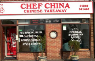 Chef China outside