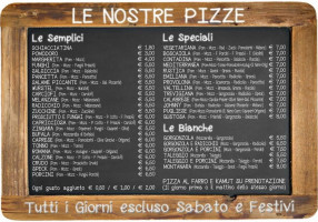 Pizzeria Jonny menu