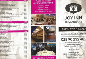 Joy Inn food