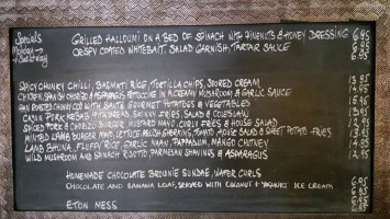 The Pickled Plum menu