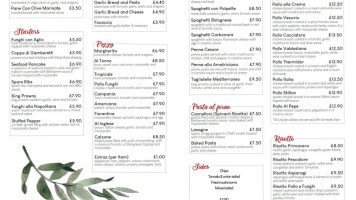 Little Italy menu