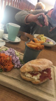 Wellies Cafe food