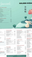 Golden Ocean menu