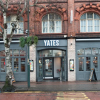 Yates outside