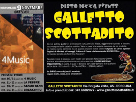 Galletto Scottadito menu