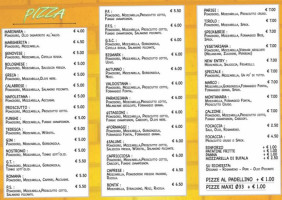 Pizzeria Da Roby Di Zummo Roberto menu