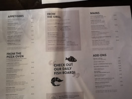 Cornstore, Cork menu