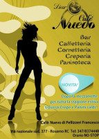 Cafe' Nuevo Paninoteca food