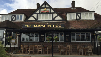 The Hampshire Hog outside