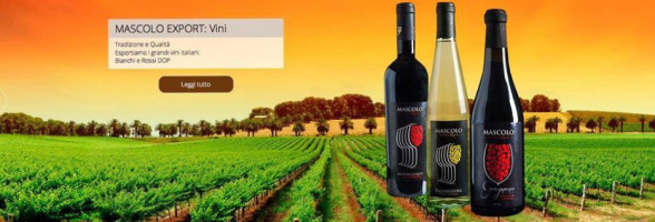 Export Italian Food And Wine Mascolo food