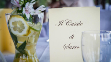 Il Casale Di Sarro food