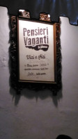 Pensieri Vaganti menu