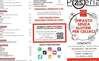 La Pizzeria Di Somma menu