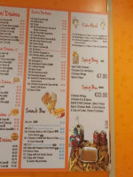 King's Chinese Takeaway menu