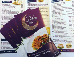 Palacegate menu