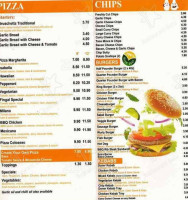 Fingal Cafe menu