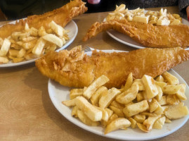 Ossies Fish Chips inside