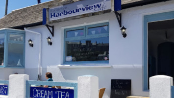 Porthleven's Harbour View Cafe food