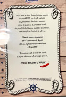 Napulé menu