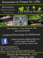 Les Bons Amis food