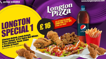 Longton Pizza food