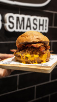 Blaze Premium Smash Burger food