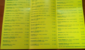 Istanbul Pizza Kebab menu