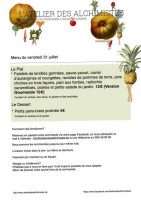 L'atelier Des Alchimistes food