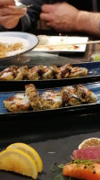 Raw Fish Sushi food