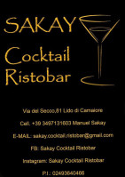Sakay Cocktail Ristobar food