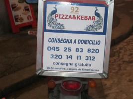 92 Pizza Kebab outside