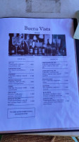 Buenavista menu