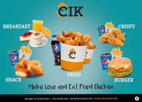 Cik Fried Chicken food