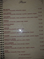 Ristorante Pizzeria S. Barbara menu