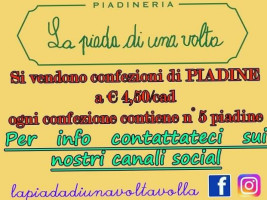 La Piada Di Una Volta food