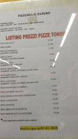 Pizzeria Friggitoria Elcatero menu