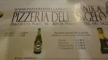 Antica Pizzeria Dell'angelo food