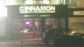 Cinnamon outside