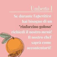 Umberto I° Lounge food