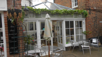 The Courtyard Cafe outside