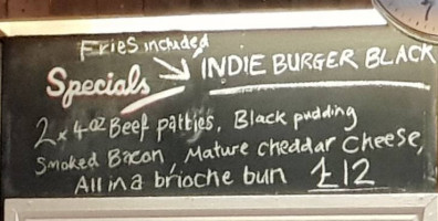 Indie Burger inside