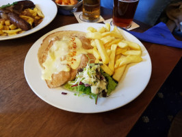 The Jolly Huntsman Inn food