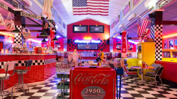 1950 American Diner inside