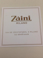 Zàini Milano food