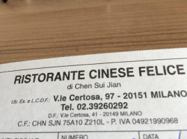 Cinese Felice food