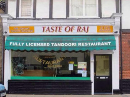 Taste Of Raj outside