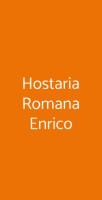 Hostaria Romana Enrico food