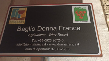Baglio Donna Franca food