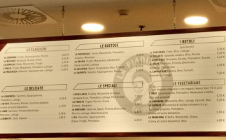 La Piadineria menu