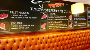 Toro's Steakhouse inside